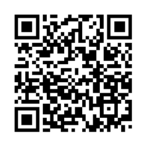 三人来到大门面前打着手势商量着二维码生成