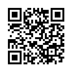 戴着一副细黑框的近视眼镜二维码生成