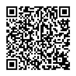 身穿白色素袍的秦倚天跪坐在由一整棵千年花梨木树根雕琢而成的大茶台前面二维码生成