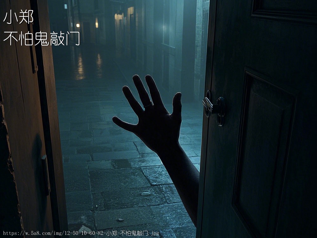 小郑不怕鬼敲门搞笑图片